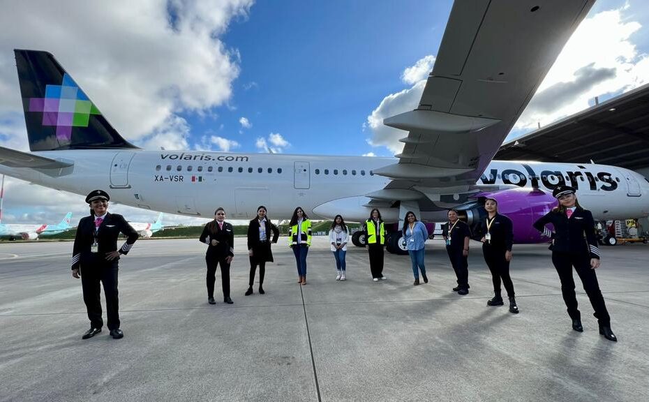 Volaris recibe su avión 115 e impulsa la equidad de género ©Volaris