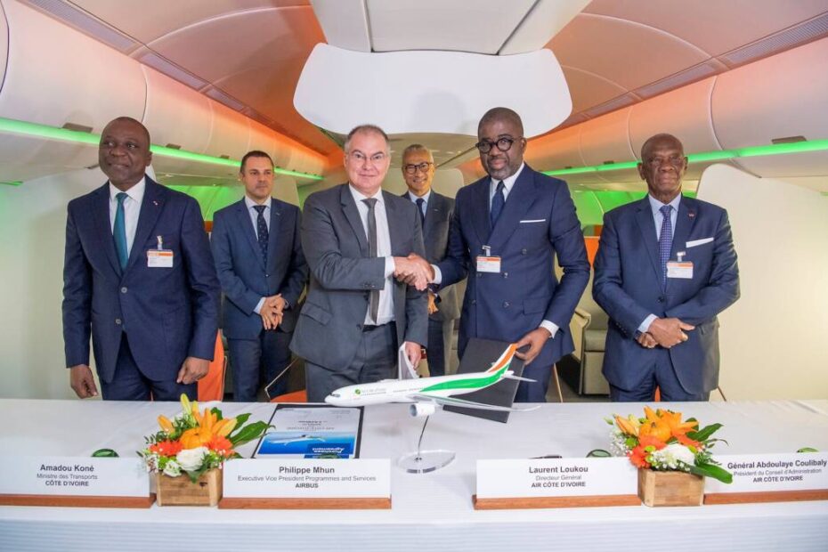 Air Côte d'Ivoire amplía su flota y su red con modernos aviones Airbus A330neo ©Airbus