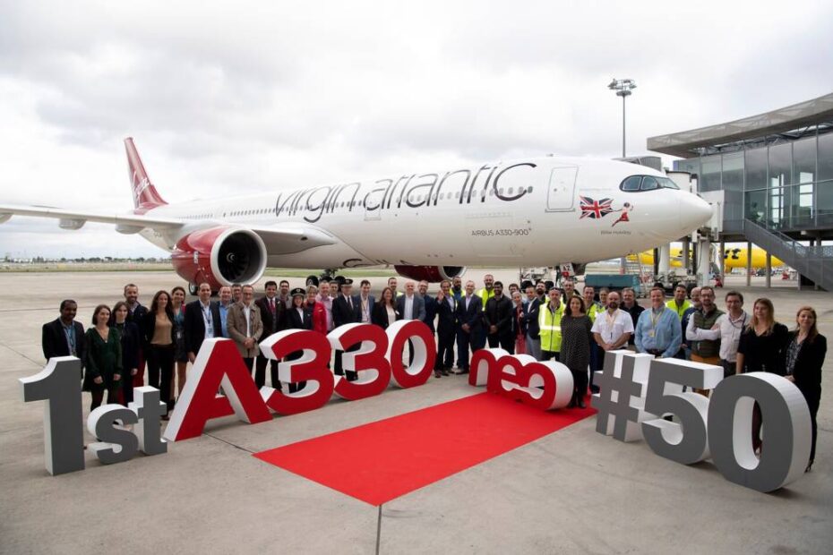 Virgin Atlantic recibe su primer A330neo ©Airbus