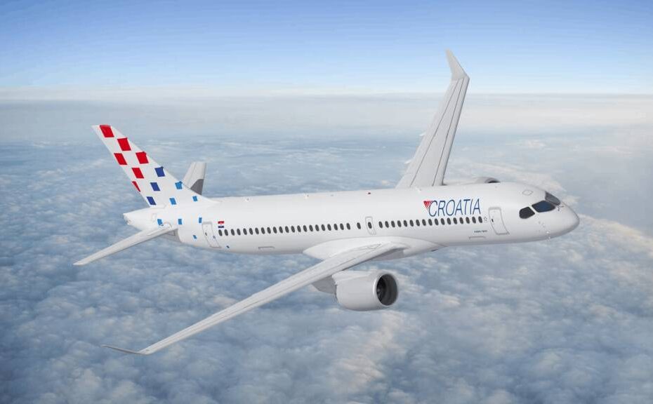 Croatia Airlines firma un pedido en firme de seis aviones A220 ©Airbus