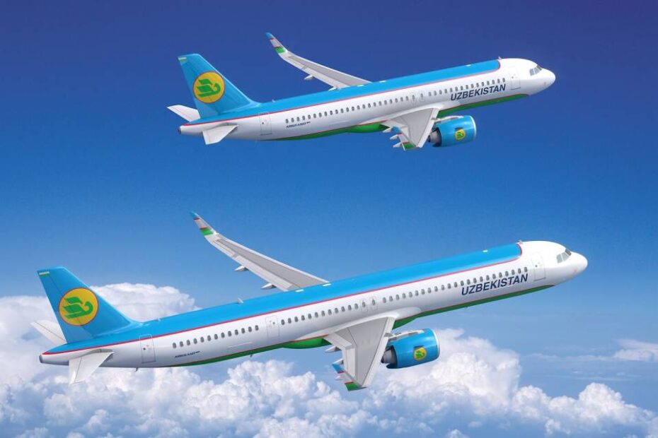 Uzbekistan Airways encarga 12 aviones de la familia A320neo ©Airbus