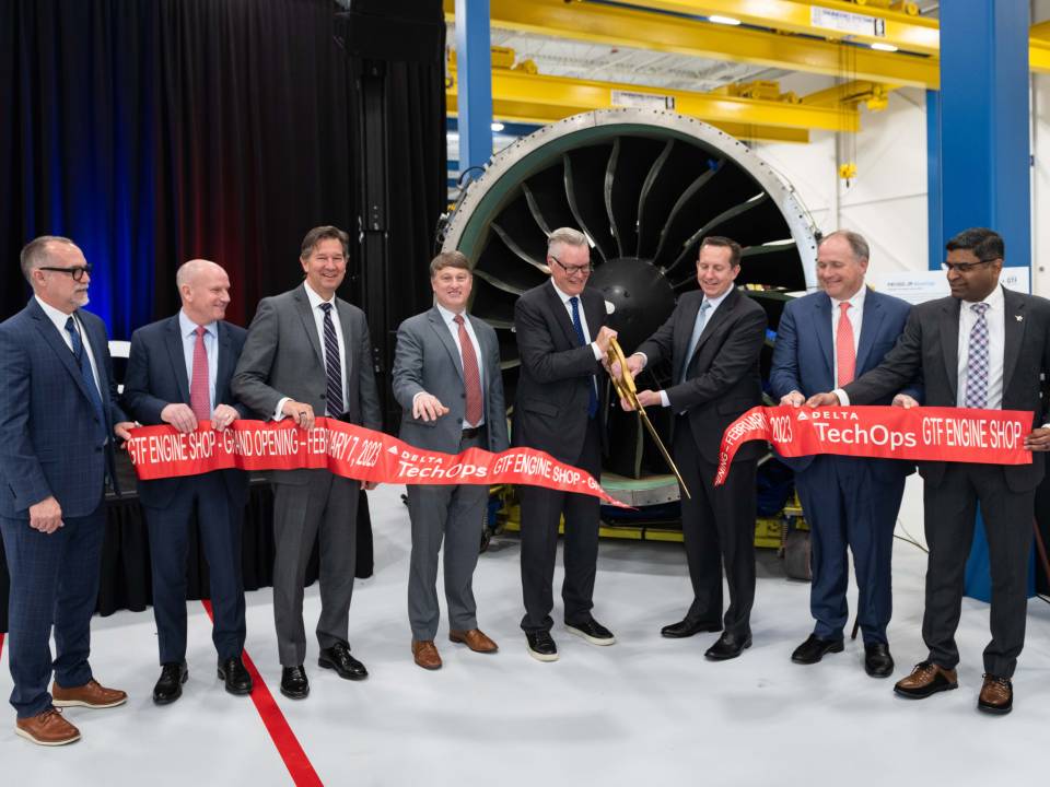 Nuevas instalaciones especializadas de Delta TechOps ©Pratt & Whitney