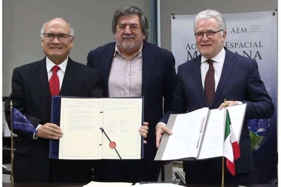 Talento mexicano podrá desarrollar proyectos con la Agencia Espacial Europea ©SICT