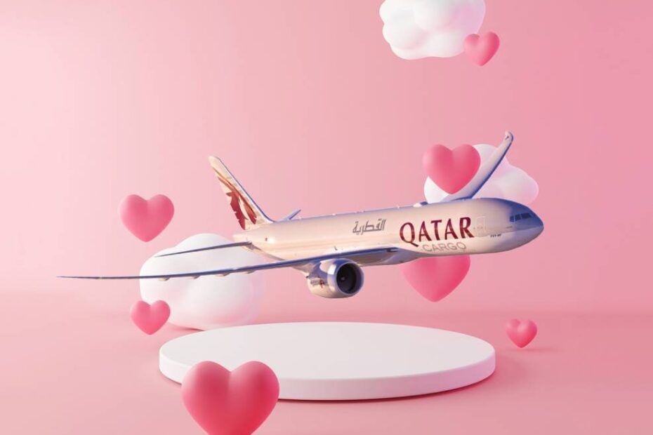 El Día de San Valentín se ha convertido en una fecha clave en el calendario comercial de Qatar Airways Cargo. En esta ocasión, la aerolínea líder puede demostrar la excelencia de sus amplios servicios y su compromiso con la calidad y la satisfacción del cliente. ©Qatar Airways Cargo