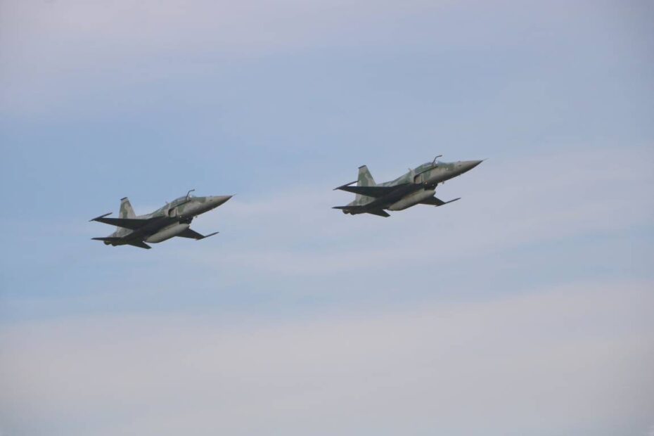 Esta acción forma parte de las celebraciones del 150 aniversario del nacimiento del Patrón de la Fuerza Aérea Brasileña. Fotos: V COMAR