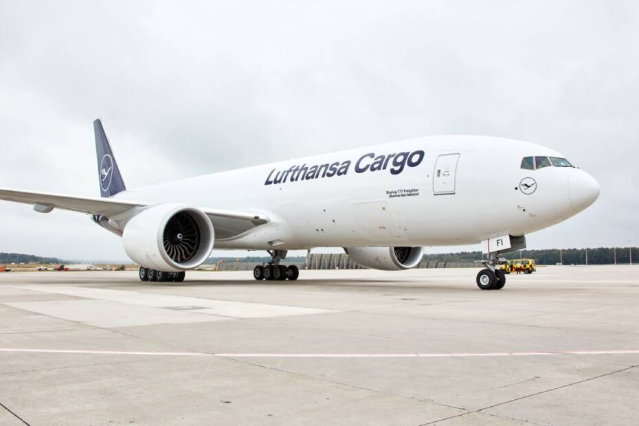Carguero B777 de Lufthansa Cargo con librea de México. ©Lufthansa Cargo