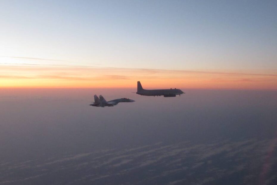 Los Typhoons de la Royal Air Force se han movilizado por segunda vez en menos de 24 horas para interceptar aviones rusos que sobrevolaban el Mar Báltico. ©RAF