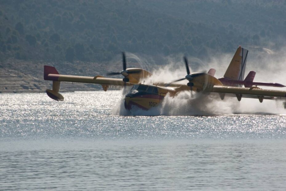 Ayuda contra los incendios de Túnez ©Ministerio de Defensa de España