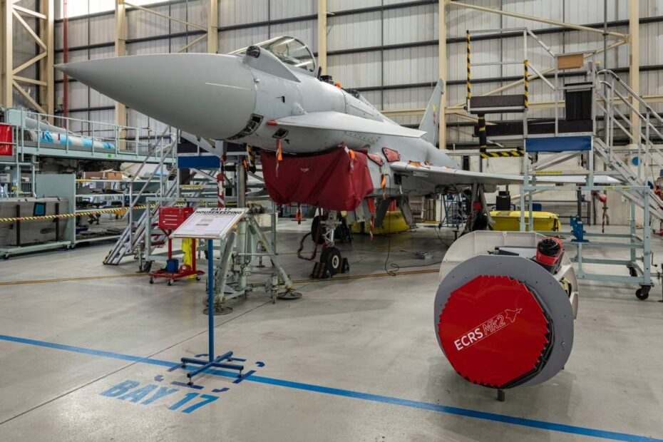 Los cazas Typhoon de la RAF van a ser equipados con uno de los radares más avanzados del mundo. ©RAF