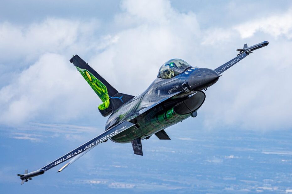 F-16 Solo Display ©Componente Aéreo de Bélgica