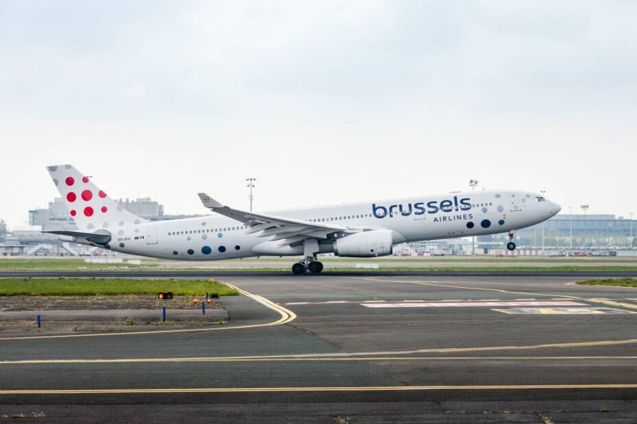 A título ilustrativo: un A330 de la flota de ©Brusels Airlines