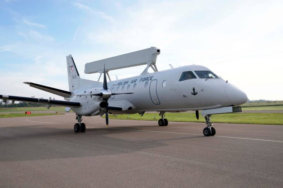 Saab 340 AEW para las Fuerzas Armadas polacas ©Saab