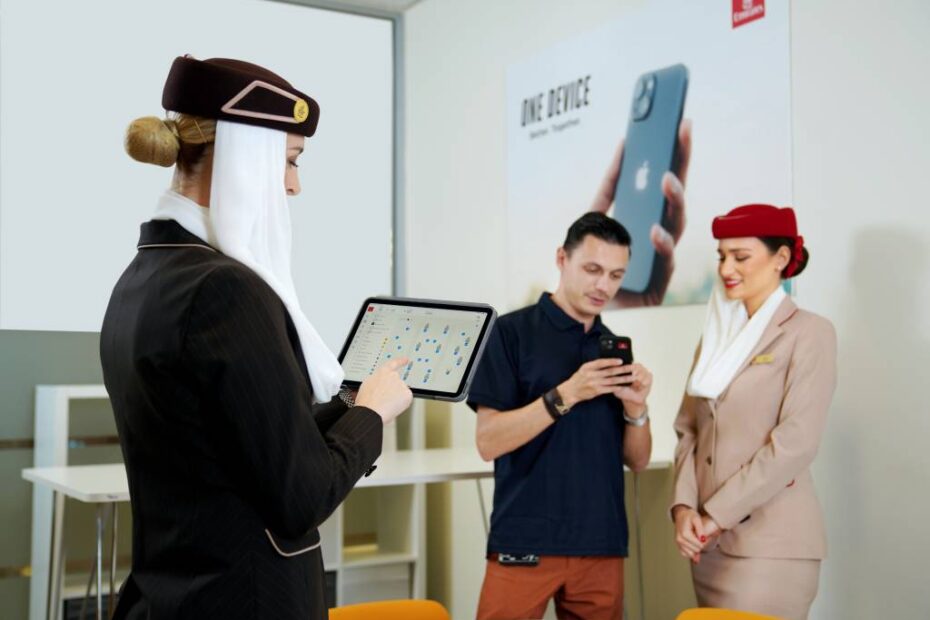 Emirates lanza la iniciativa One Device con productos Apple ©Emirates