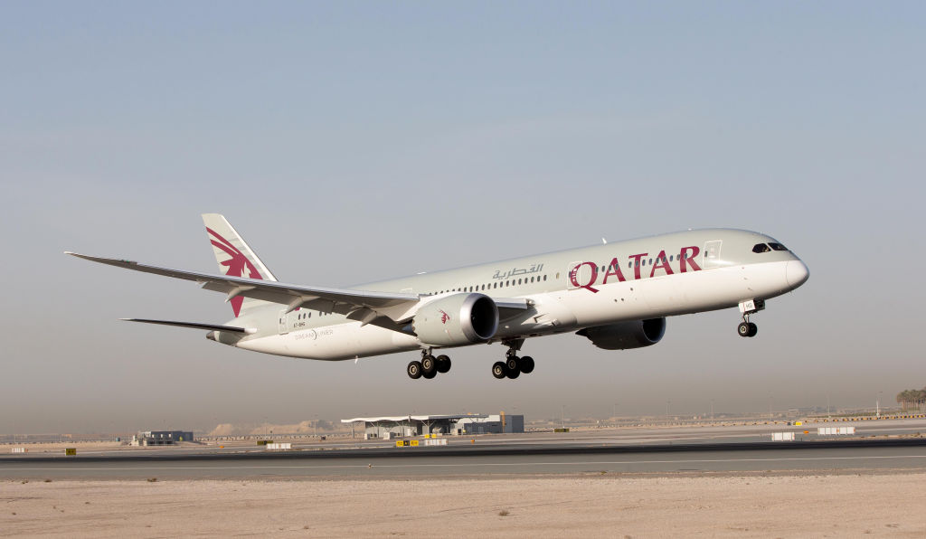 La mejor aerolínea de Oriente Medio exhibirá su Boeing 787-9 de última generación, su Airbus A350-1000 y su avión Gulfstream G650ER ©Qatar Airways
