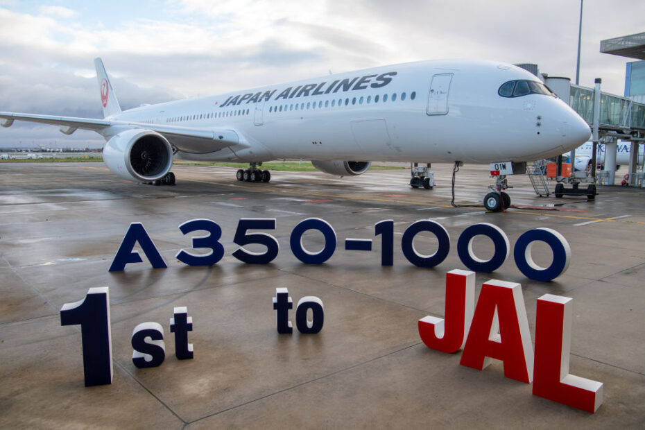 Primera entrega del A350-1000 a Japan Airlines ©Airbus