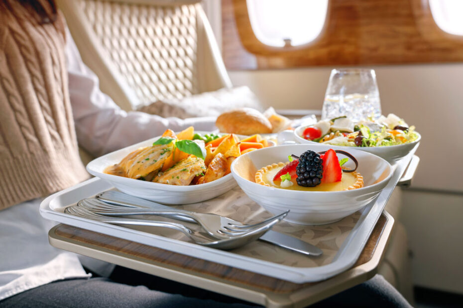 Consejos de bienestar: Comida nutritiva a bordo de Emirates ©Emirates