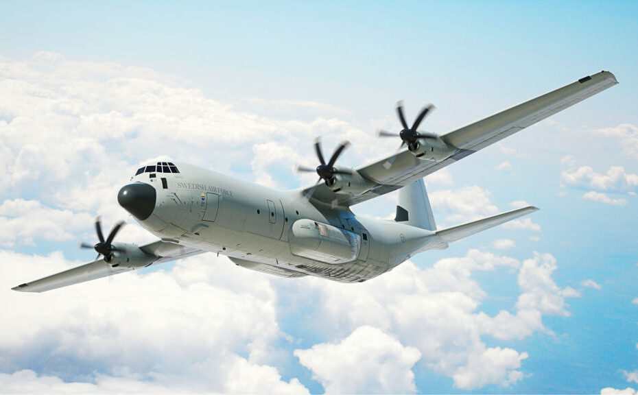 Lockheed Martin y MilDef anunciaron un memorando de entendimiento para reforzar la colaboración aeroespacial a través de la oferta del avión de transporte táctico C-130J-30 Super Hercules de Lockheed Martin para la Fuerza Aérea Sueca. (Crédito de la foto: Lockheed Martin)