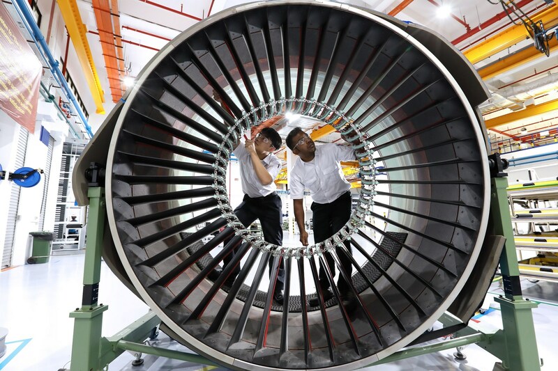 Eagle Services Asia de Pratt & Whitney aumentará su capacidad GTF en dos tercios en 2024. ©Pratt & Whitney