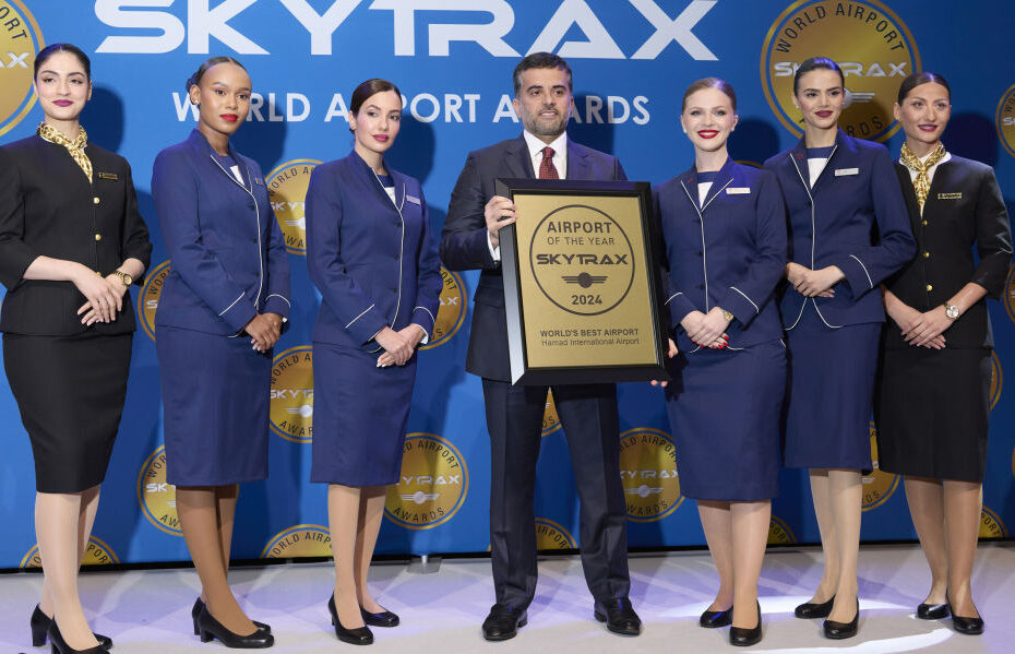 El Aeropuerto Internacional Hamad, reconocido como el "Mejor Aeropuerto del Mundo" en los Premios Skytrax World Airport 2024. Imagen: Skytrax