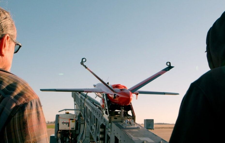 Hivemind Enabled Firejet justo antes de su lanzamiento ©Kratos Defense & Security Solutions, Inc.