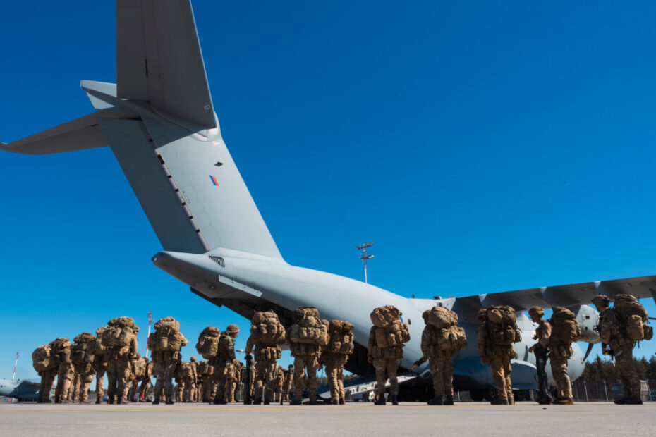 Paracaidistas de la 16ª Brigada de Asalto Aéreo ©RAF