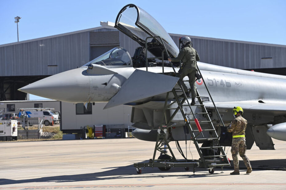 Imagen de Eurofighter italiano ©Ministerio de Defensa de Italia