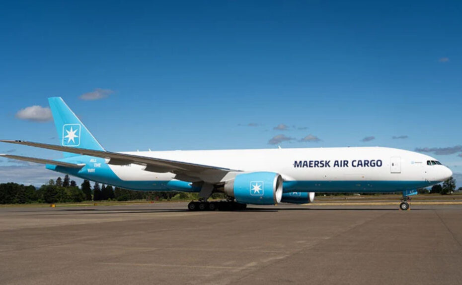 Maersk Air Cargo recibe el primer Boeing 777 propiedad de una aerolínea danesa ©Maersk