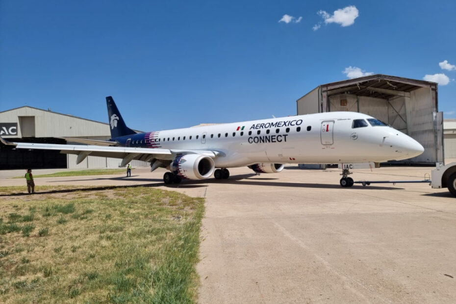 Embraer nuevo livery ©Aeroméxico