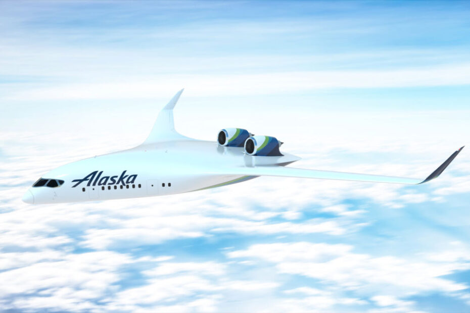 Alaska Airlines anuncia una inversión en JetZero para impulsar la tecnología y el diseño innovadores de sus aviones. Imagen: Alaska Airlines