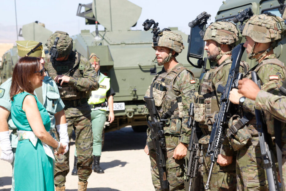 La ministra de Defensa visita a la Brigada “Rey Alfonso XIII” de la Legión. Foto: Marco Romero/MDE