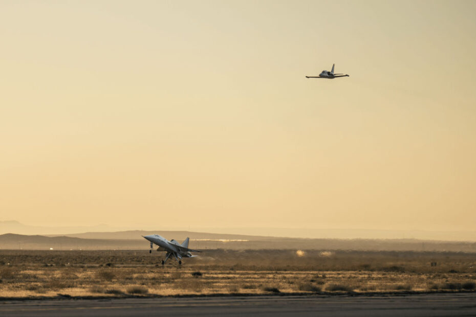 El vuelo alcanzó una nueva altitud máxima de 15.000 pies y velocidades de 232 nudos, con un tiempo total de vuelo de 32 minutos. ©Boom Supersonic