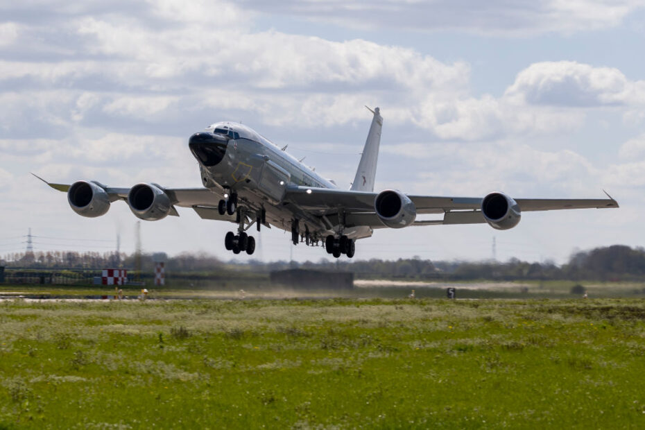 C-135 Rivet Joint ©RAF