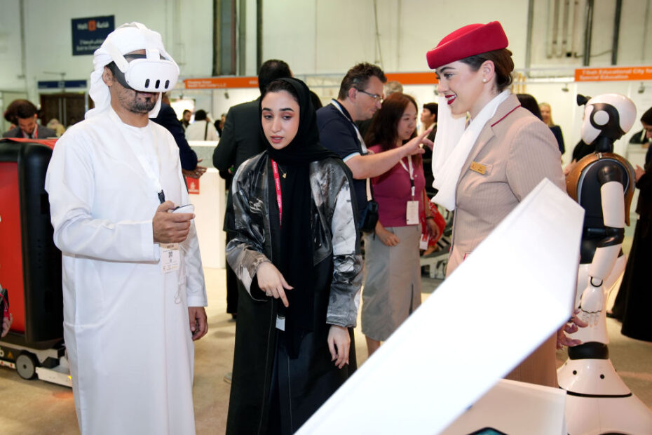 Realidad virtual de Emirates en AccessAbilities Expo 2024 ©Emirates