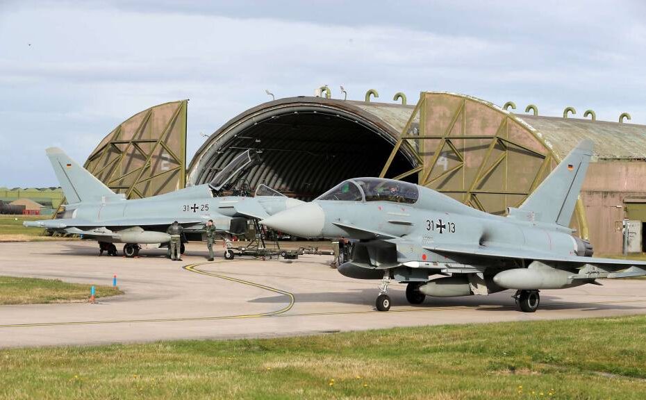 El equipo del futuro centro de pruebas contará con un total de cuatro Eurofighters propios ©Bundeswehr/Dirk Bannert