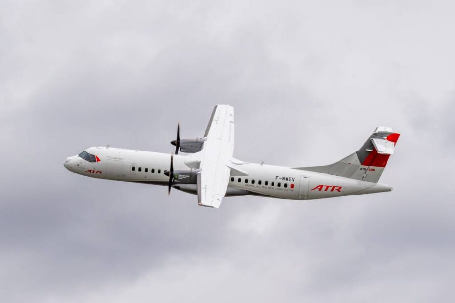 EASA concede la certificación Starlink al avión ATR 72 ©ATR