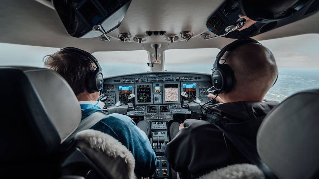 Las actualizaciones Pro Line 21™ para aeronaves Cessna Citation en servicio permiten comunicaciones avanzadas, mayor conocimiento de la situación y eficiencia operativa. Crédito de la imagen: Textron Aviation