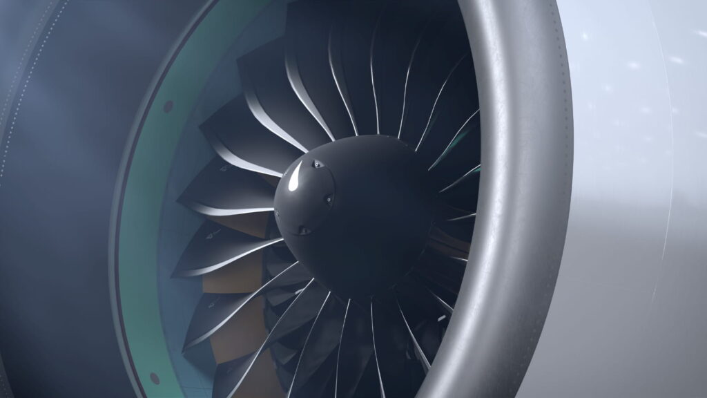Pratt & Whitney presenta Hot Section Plus (HS+) para el motor PW1100G-JM que propulsa la familia de aviones Airbus A320neo. Imagen: RT