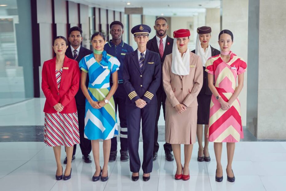 Foto del personal del Grupo Emirates ©Emirates