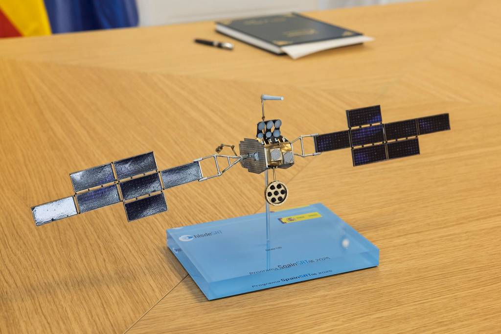 Entra en servicio el satélite SpainSat NG I, que supondrá más cobertura, más autonomía y más seguridad para España en el espacio. Foto: MDE