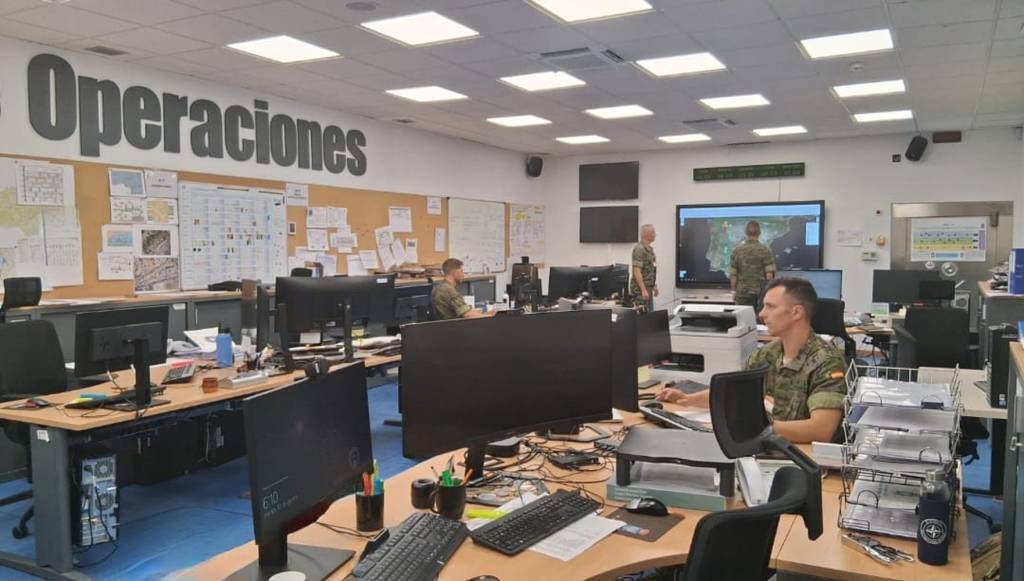 Sala de Operaciones del CESET ©Ministerio de Defensa de España