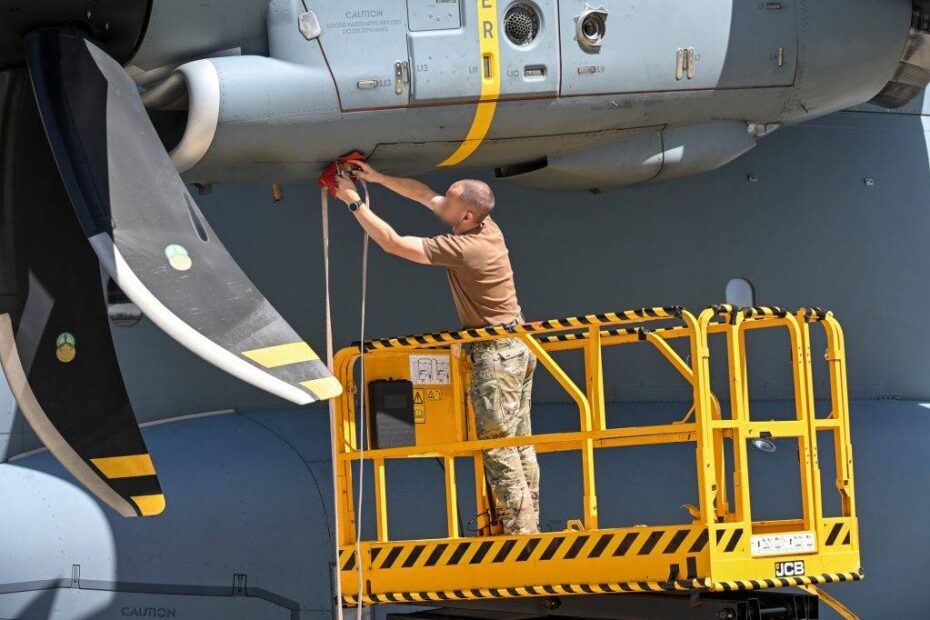 Jérusalem Destercke-Hock. ©Componente Aéreo de Bélgica