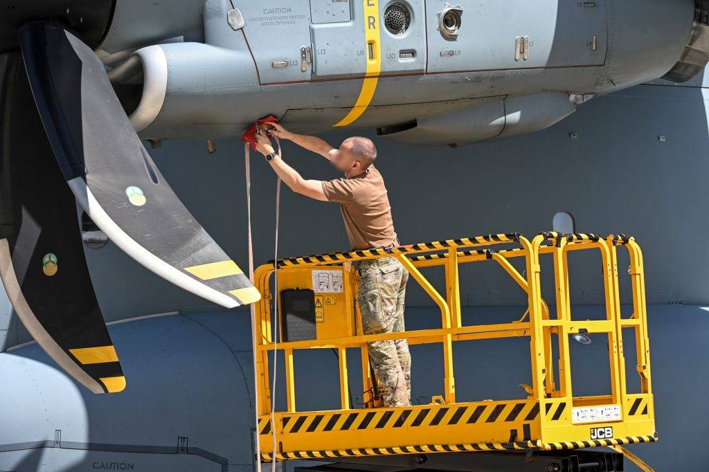 Jérusalem Destercke-Hock. ©Componente Aéreo de Bélgica