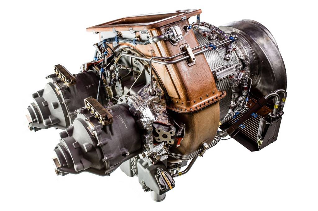 El APS5000 de Pratt & Whitney Canada es la primera unidad de potencia auxiliar (APU) totalmente eléctrica del sector. ©RTX