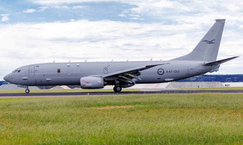 El decimotercer P-8A Poseidon de Australia llega a la base RAAF de Edimburgo, en Australia Meridional (imagen de la Commonwealth de Australia)