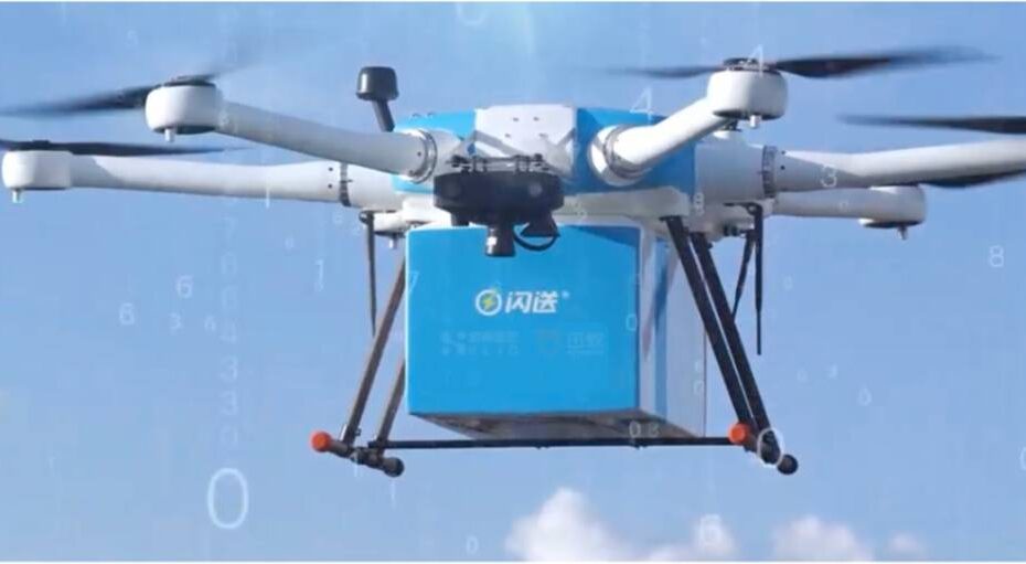 FlashEx Drone (PRNewsfoto/BingEx Limited)