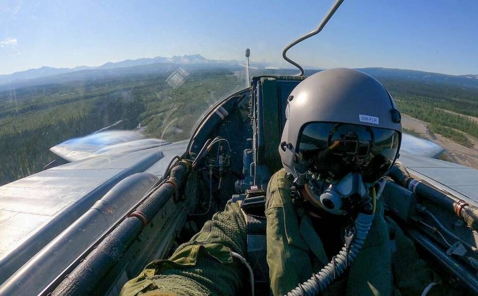 El vuelo a baja altura, hasta 75 metros, es el espacio aéreo habitual del avión Tornado. ©Ejército alemán/Marcello Totaro