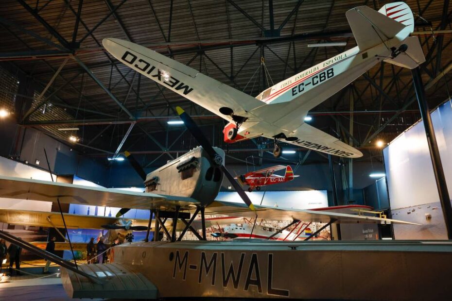 Visita el Museo de Aeronáutica y Astronáutica para conocer los actos organizados con motivo del centenario del vuelo 'Plus Ultra'. Base Aérea de Cuatro Vientos. Foto: Rubén Somonte/MDE