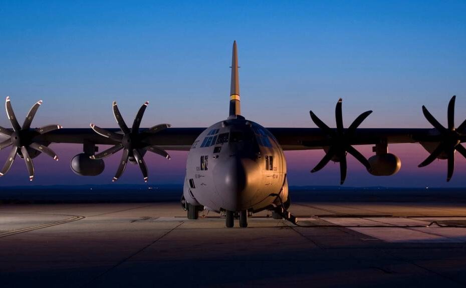 Collins Aerospace ha firmado acuerdos de distribución de piezas por tres años para mejorar el soporte de hardware y logística para las ruedas y los frenos del C-130 Hércules. (Crédito de la foto: Guardia Nacional Aérea)