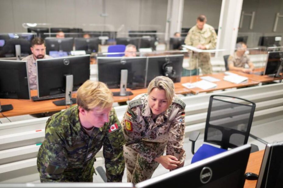 El actual MOSC sigue apoyando las actividades de la misión del NISRF mientras los especialistas en ISR se preparan para trasladarse al nuevo entorno operativo. (Foto: NISRF/Twardy)