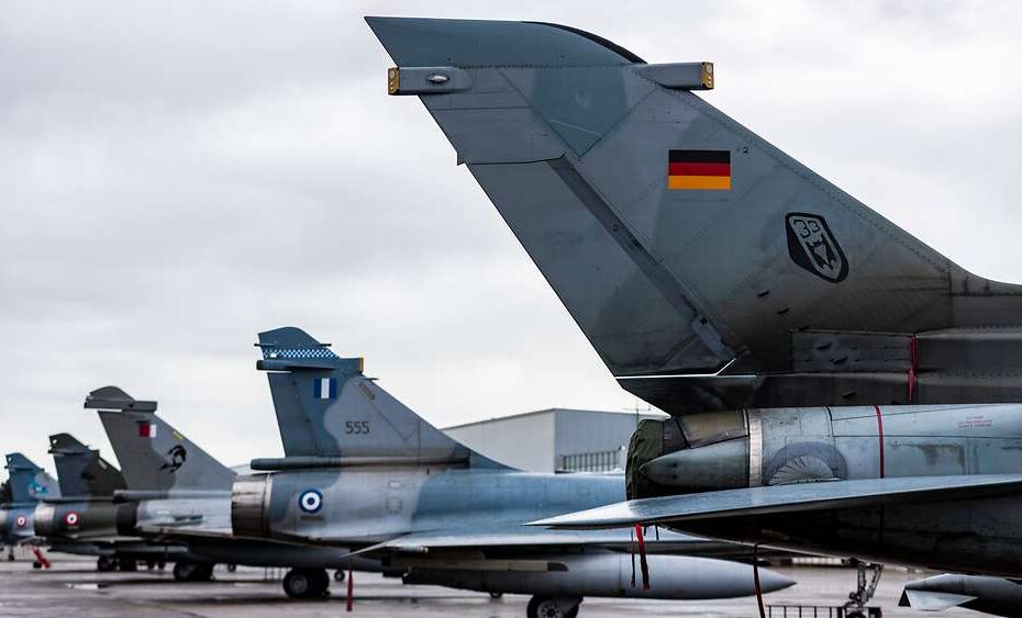 Los socios franceses dieron la bienvenida en su base de Mont-de-Marsan no solo a alemanes, sino también a griegos y tripulaciones de Catar. ©Bundeswehr/Francis Hildemann